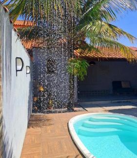 Itaipuacu Apartment | RiqueHouse: Piscina, churrasqueira a 500m da praia