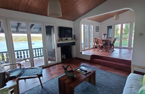 Aguas Belas Other | River house at Castelo de Bode lake
