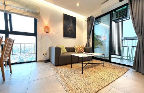 Mean Chey Apartment | River View 1 Bedroom and study unit