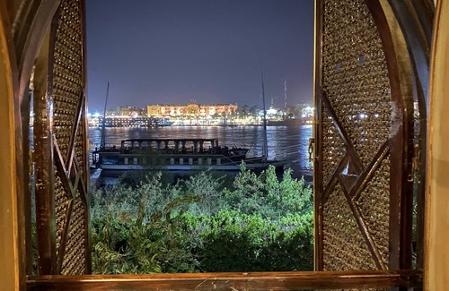 Luxor Villa | Riverbank House overlooking the Nile. Sleeps 10. Pool. Book now for special deal