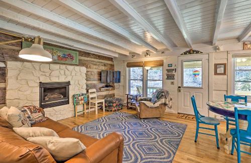Lansing House | Riverfront Home with Fire Pit and Deck in Lansing
