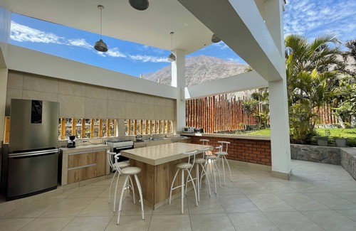 Lunahuana House | Riverfront house with private pool and garden