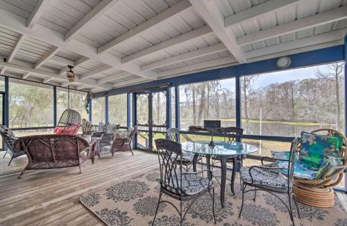 Bushnell House | Riverfront Retreat with Patio in Withlacoochee