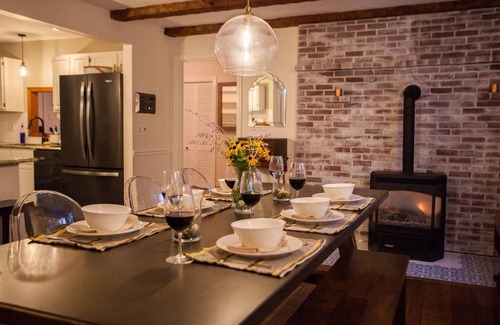 Webster House | Riverside Retreat w/Hot Tub, Gym & Dock