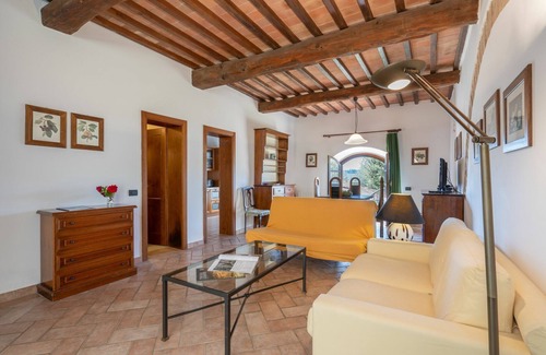 Ponte di Gabbiano Apartment | Rocche di Valiano, Papavero in Siena, pool use, AC