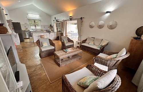 Oyster Bay Villa | Rodrigues. Spacious well equipped villa with panoramic view of the lagoon and sunsets.