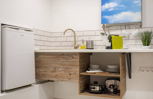 Koszeg Apartment | Romantic/Bathtub/Airconditioner/Electric Fireplace