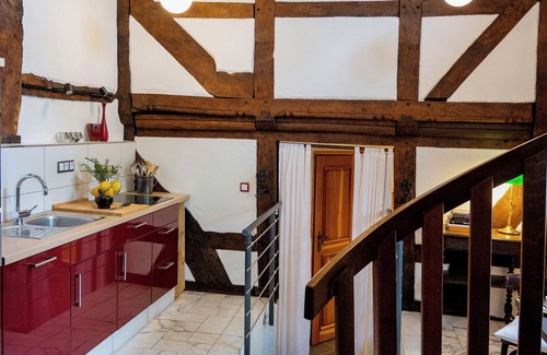 Bodenwerder Apartment | Romantic half-timbered house in the Weserbergland