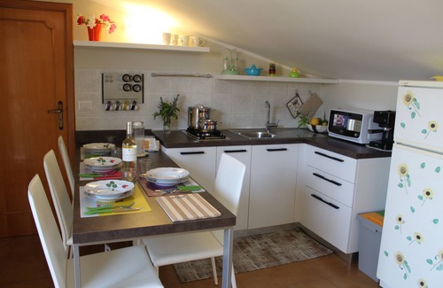 Rometta Marea Apartment | Rometta Marea: attic with terrace 250 meters from the beach