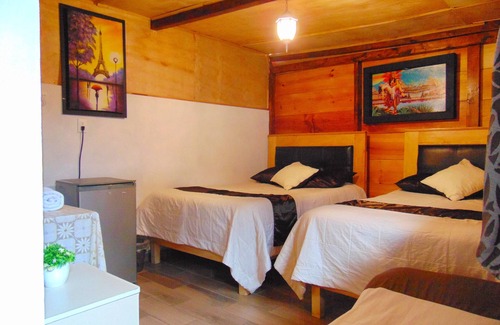 Zacatlan House | Room-nice Quadruple Cabin Equipped And V