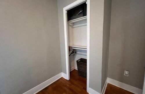 North Park House | Roomy single bedroom with a huge back yard