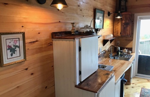 Annapolis County Cabin | Rose Cabin @ MareGold Centre with expansive views of the Bay of Fundy