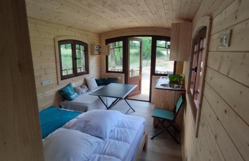 Machecoul-Saint-Meme Apartment | Roulotte tout confort à la ferme
