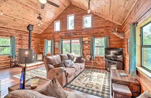 Norfork House | Rural Wooded Cabin Near Trophy Trout Fishing!