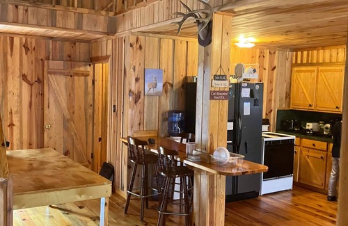 Amity Cabin | Rustic Cabin on 60 acres of wooded land.