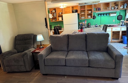 Sangerville Apartment | Rustic intown country apartment on the Moosehead trail