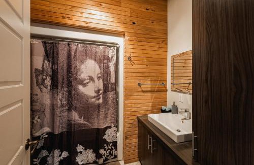 Cheneville Ski Chalet | Rustic Lakefront Chalet on Lac Simon Private Spa
