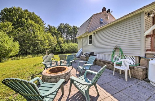Madison House | Rustic Madison Getaway with Fire Pit and Patio!