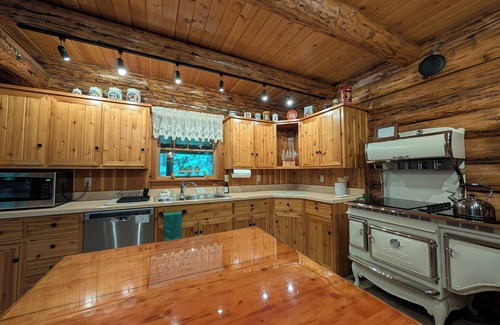 Middlebury Cabin | Rustic Roots Cabin 3bd/3ba Cozy/Shipshewana/ND