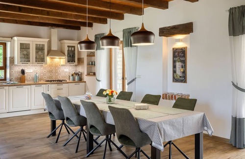 Radetici Villa | Rustic villa Marijanin Vrt with pool in Tinjan