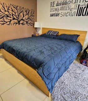 Ciudad Lopez Mateos Apartment | S04 SUITE CON CAMA KING SIZE Premium Frente al TEC CEM con Cocineta WiFi Balcón Parking Terraza