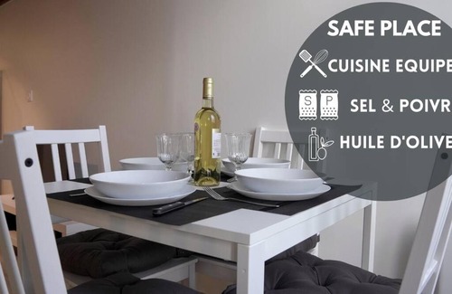 Etampes Apartment | SaafePlace-4pers-Wifi-KeyBox-24sur7