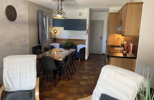 Saint-Lary-Soulan Apartment | Saint Lary village 4/6 sleeps (47 m²), close to the cable cars and cable car