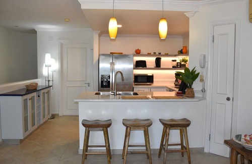 St. Lawrence Gap Condo | Sapphire Beach - Luxury beach side split level self catering apartment