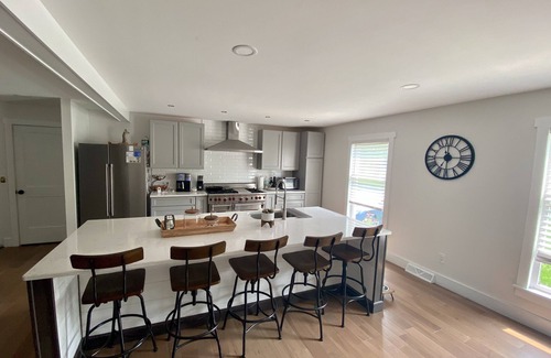 Gansevoort House | Saratoga Luxury home w/Heated Salt water Pool & Hot tub, 10 min from track!