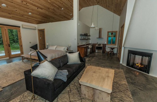 Pine Bush Ski Chalet | Scandinavian Inspired Chalet, Luxury, privacy, seclusion, mountain views