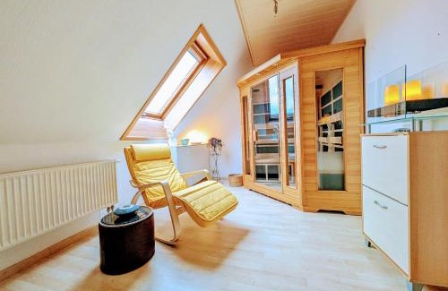 Grossrohrsdorf Apartment | Schöne 2-Raumwohnung inklusive Infrarot-Wärmekabine
