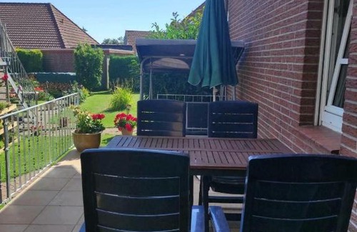 Flegessen Apartment | Schöne offene Ferienwohnung mit großer Terrasse.