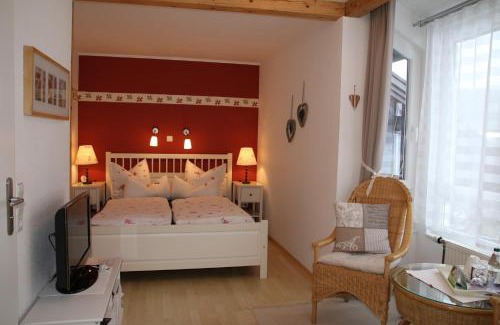 Forbach Apartment | Schönes Doppelzimmer mit separater Wohn-Küche im nördlichen Nationalpark Schwarzwald