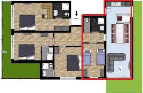 Gaschurn Apartment | Schima Drosa Apartments - Studios - by Pferd auf Wolke