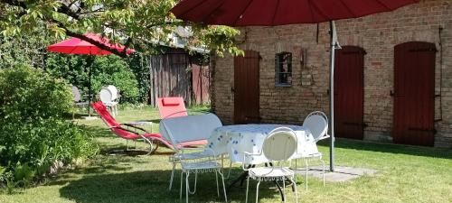 Rheinsberg Apartment | SchlossparkFerienwohnungen Rheinsberg mit Garten