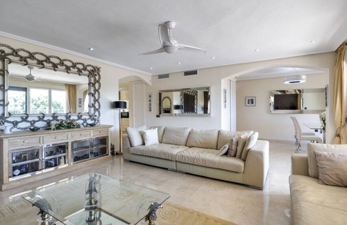 Torrequebrada Condo | Sea and Golf view, luxury apartment in luxury residence