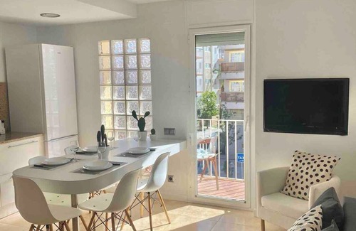 Calella Apartment | Sea view charming apartment with private parking. Enjoy it!