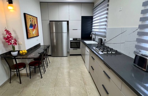 Tiberias Apartment | sea view penthouse with 3 floors and an hot tub! can host up to 15 people .n