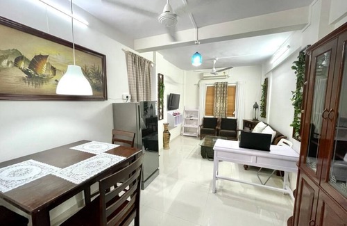 Pali Hill Apartment | Seabird -1 Bhk Ground floor-Carter rd- Bandra west