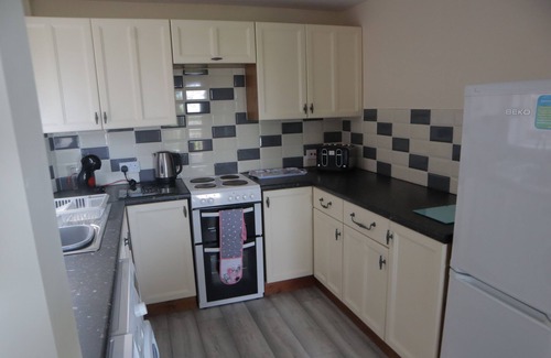Saint Ann's Chapel House | Seanicview lodge with great views over the country side and own fenced decking.