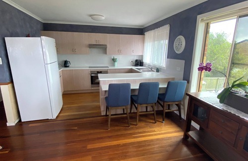 Bonny Hills House | Seascape retreat at Bonny Hills! Family sized house with amazing ocean views.