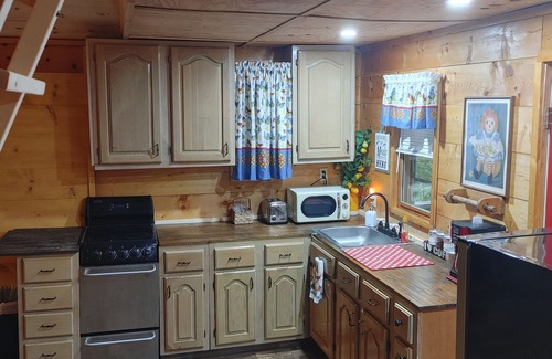 Sloans Valley Cabin | Secluded, cozy cabin in the woods - rustic but with all modern conveniences!