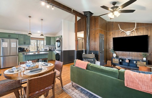 Shenandoah Cabin | Secluded Hot tub Fire pit Pet-friendly Cabin
