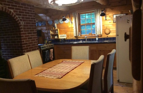 Sandwich Cabin | Secluded, Lakeside Log Cabin on Squam Lake with private dock