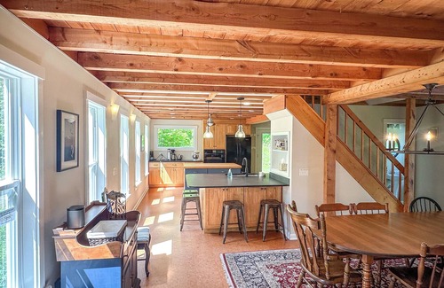 Waitsfield House | Secluded Mad River Valley Home with Hot Tub