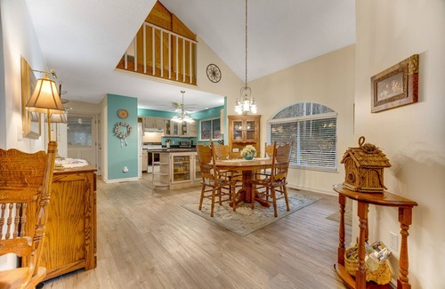 Whittier House | Secluded mountain home on 2 acres w/fireplace, deck & firepit
