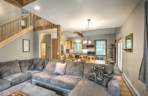 Union House | Secluded New Durham Home w/Mtn & Lake Views!