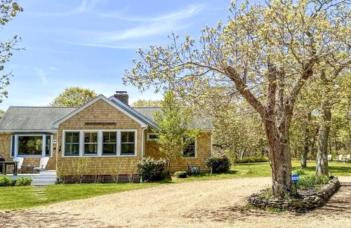 Edgartown House | Secluded, Private Vacation Beach Home on Chappaquiddick Island, Walk To Beach.