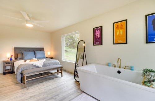 Burnet House | Serene Burnet Getaway with Buchanan Lake Views!