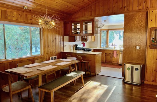 Pine Cove Cabin | Serene & Magical Cabin - Family/ADA-Friendly, w/Barrel Sauna & Fireplace!